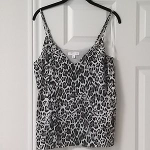 NEW Socialite gray leopard camisole (M)